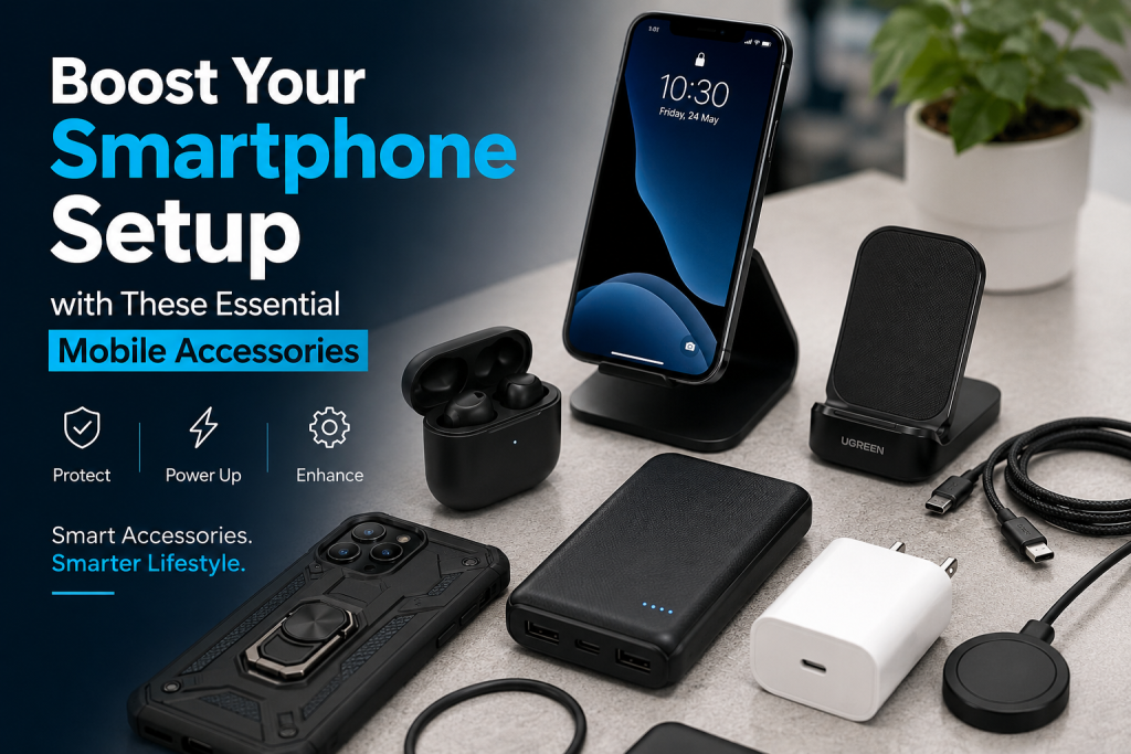 Essential Mobile Accessories to boost up your smartphone
